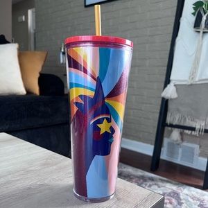 Colorful Starbucks cup